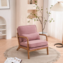 Rose colored accent discount chair